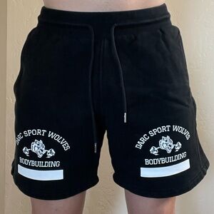 Darc Sport Black Fleece Shorts WORN TWICE